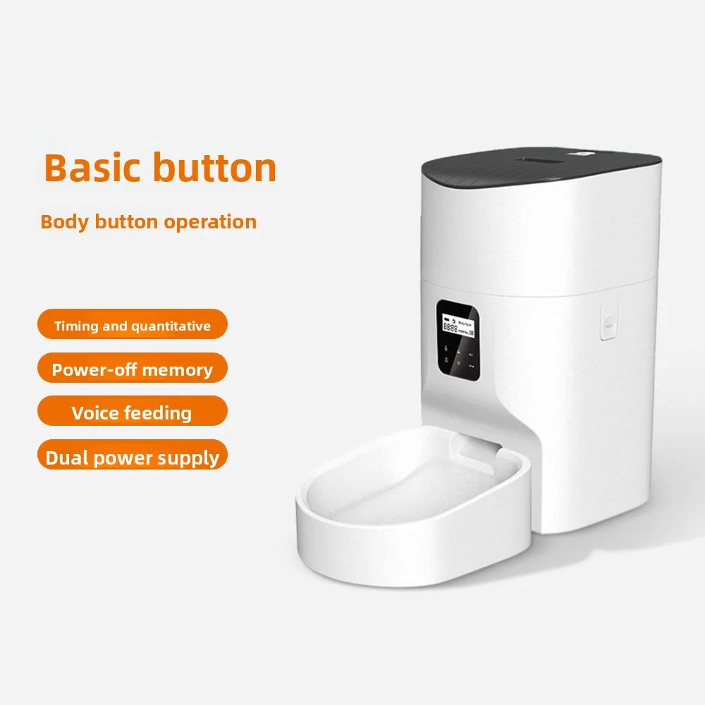Cat and dog feeding machine 7L9LWIFI remote control pet fully automatic intelligent feeder